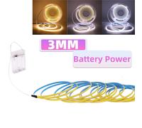 Batteria a Strisce COB LED Luce per Sotto l'armadio Della Cucina Scaffali Armadi [EEK: A+]