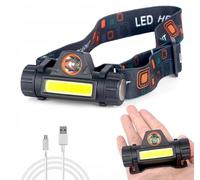 Batteria a testa lampada a LED a LED da 1200 mAh con magnete