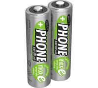 Batteria AA ANSMANN DECT 800mAh maxE 2 mignon, HR6, 1,2V, 2 blister NEW