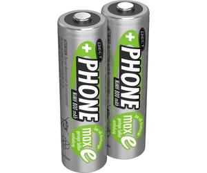 Batteria AA ANSMANN DECT 800mAh maxE 2 mignon, HR6, 1,2V, 2 blister NEW