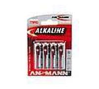 Batteria AA ANSMANN Rossa 4x Mignon Alcalina