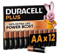 Batteria AA Duracell Plus Power Boost DPBLR6B12 1,5V alcalina 12 pezzi