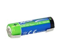 Batteria AA Mignon 1,2 V 2700 mAh NiMH batterie con bandiera saldante U ricaricabile + bassa autoscarica