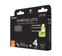 BATTERIA AA PANASONIC Batteria Panasonic eneloop pro Mignon 4 pezzi BK-3