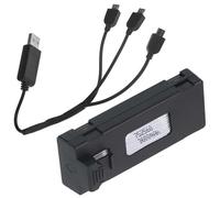 Batteria ABS ad alte prestazioni da 3600 mAh ottimizzata per batterie al litio remote E88/E99/E89/P1/K7/E55 migliora la durata della batteria per fotografia aerea a lunga durata