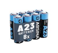 BATTERIA ABSINA A23, Alcalina, 55 mAh, 12 V, , PER Telecomandi, apriporta per garage