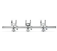 Gibraltar Accessory Rack Grabber morsetto Stand Mount Bar, asta dritta con 3 multi morsetto, monta 2 bracci piatti o supporti a percussione su un supporto, SC-SPAN