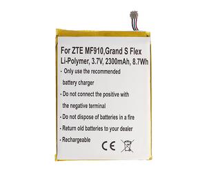 BATTERIA ACCUCELL LiPo - Polimeri di litio, 2300 mAh, 3.7 V, ZTE, per ZTE Grand S Flex, ZTE MF910