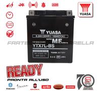 Batteria Accumulatore Moto Scooter Originale YUASA YTX7L-BS E01157