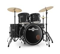 Batteria Acustica Completa Professionale BDK-1+ di Gear4music Nero