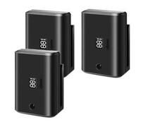 Batteria ad alta potenza da 3,7 V 6800 mAh 3 pezzi, compatibile for strumenti di costruzione a livello laser 360 Livellamento 3D 12 linee Potenti pezzi di ricambio verdi