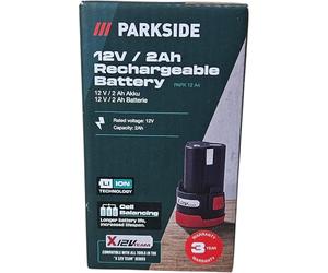 Batteria aggiuntiva per Parkside PAPK 2 Ah per utensili della famiglia X 12 V