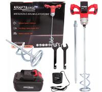 Batteria Agitatore Con 20V 4Ah M14 100mm Agitatore Miscelatore di Colore Mortaio
