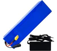 Batteria agli ioni di litio 48 V 8 Ah con caricatore 42 V 2 A e BMS, batteria agli ioni di litio impermeabile 13S3P, batteria ad alta potenza 1000 W per bici elettrica. (T Plug)