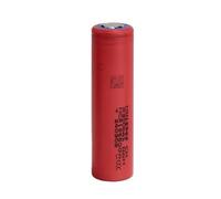 Batteria Agli Ioni Di Litio A Testa Piatta Da 3,7V 3300 MAh Caricabatterie For Torcia Elettrica, Walkie-talkie, Rasoio, Gamepad E Lampada Frontale Sostitutiva(Package A)