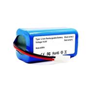 Batteria Agli Ioni Di Litio Da 14,4 V, Compatibile Con Xiaomi, Mijia Essential G1 MJSTG1 Robot Aspirapolvere, SKV4136GL H18650CH R30 R35 4S1P(4.0Ah)