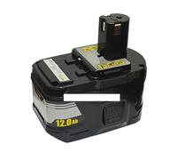 Batteria Agli Ioni Di Litio Da 18 V 12,0 Ah-15 C, Compatibile Con RYOBI, Tutti Gli Utensili Elettrici Della Serie P108 P109 RB18L50 RB18L20(12.0Ah)
