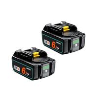 Batteria Agli Ioni Di Litio Da 18 V E 9000 MAh For Elettroutensili, Compatibile Con Makita(2PCS6Ah)