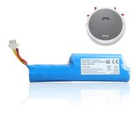 Batteria agli ioni di litio da 2600 mAh, compatibile con Vileda VR 102, VR One, VR 201 PetPro, VR 303, sostituisce 0769-03, 18650-AA, 10,8 V, 28,08 Wh