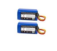 Batteria Agli Ioni Di Litio Da 3500 MAh, Compatibile Con Airrobo, Aspirapolvere Robot P10, Compatibile Con Proscenic, KAKA760, Compatibile Con L'estate, P1 P1S P2S P3 A Lunga Durata(2pcs 3500mAh)