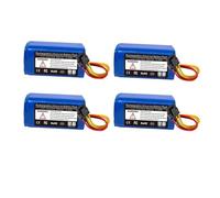 Batteria Agli Ioni Di Litio Da 3500 MAh, Compatibile Con Airrobo, Aspirapolvere Robot P10, Compatibile Con Proscenic, KAKA760, Compatibile Con L'estate, P1 P1S P2S P3 A Lunga Durata(4pcs 3500mAh)