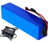 Batteria agli ioni di litio da 36 V 6 Ah con caricabatteria BMS integrato for biciclette elettriche, scooter, utensili elettrici, motori da 50 W a 300 W(T)