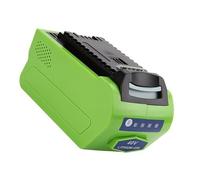 Batteria agli ioni di litio da 5000 mAh for tosaerba, sega elettrica e utensile elettrico, 40 V. Compatibile con GreenWorks G-MAX 40 V 29472.(Green 5000mAh)