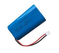 Batteria agli ioni di litio da 7,4 V, 5200 mAh, batteria ricaricabile con connettore XH2.54 a 2 pin, batterie fai da te 2S2P, batteria agli ioni di litio, supporto 3C a scarica continua