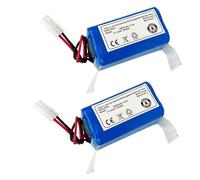 Batteria Agli Ioni Di Litio Da Tian Gong Da 14,8 V, 2,8 Ah, Compatibile Con Rowenta, Compatibile Con Tefal, Batteria For Aspirapolvere Robot Explorer Serie 20, 40, 60(14.8v 2800mAh 2pcs)