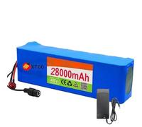 Batteria agli ioni di litio for bici elettrica da 48 V 28 Ah 13S3P con caricabatteria, protezione BMS integrata, ideale for motori di biciclette elettriche da 200~1200 W.(XT60 plug)