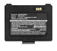 Batteria agli ioni di litio for stampante portatile, compatibile con Bixolon, SPP-R200, SPP-R200II, 3,7 V, 2200 mAh