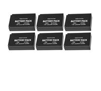 Batteria Agli Ioni Di Litio LP-E12 LPE12 Da 1150 MAh, Compatibile Con Canon, For Fotocamera EOS M50, EOS M100, 100D Kiss X7 Rebel SL1(6Pcs battery)