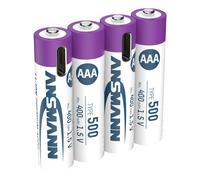 ANS 1311-0028 - Batteria ricaricabile agli ioni di litio, AAA (Micro), 400 mAh,