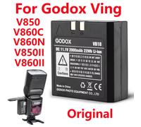 Batteria agli ioni di litio originale VB18 DC 11.1V2000mAh 22Wh per Godox Ving V850 V860C V860N V850II V860II Flash Speedlite Accessori