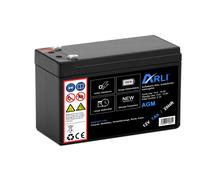 Batteria AGM 12V 7 Ah 20HR Universale Batteria al Piombo 7000 mAh Senza Manut...