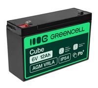 BATTERIA AGM 6V 12AH RICARICABILE SIGILLATA VRLA PER UPS ALLARMI GIOCATTOLI