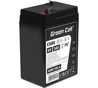 Batteria AGM 6V 5Ah Ricaricabile Sigillata VRLA | per UPS, Allarmi, Giocattoli E