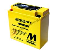 BATTERIA AGM GEL PER MOTO 12V MOTOBATT MBT14B4 YT14B YAMAHA XVS 1100 DRAG STAR