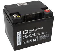Batteria AGM Lead 12V 50Ah GOLFCADDY MOOVER BOOT SCOOTER ELEKTROMOBIL ROLLSTUHL