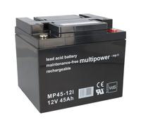 Batteria AGM Piombo 12V 45Ah Compatibile Piombo Gel 50Ah 44Ah 42Ah 40Ah 38Ah UPS