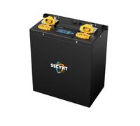Batteria AGV per comunicazione RS485 | Batteria LiFePO4 da 12,8 V e 25,6 V, batterie al litio 10,8V 25,2V, ricaricabili, rimovibili, con spia luminosa.