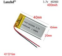 Batteria ai polimeri da 3,7 V Per la macchina per l'educazione precoce Navigatore GPS Altoparlante Bluetooth Batteria integrata 602040 400 mAh