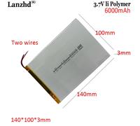 Batteria ai polimeri di 3.7v 30100140 6000mAh per Teclast M40 tablet computer punto lettura macchina per l'apprendimento amore atterraggio PDA tablet intelligente