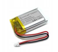 Batteria ai polimeri di litio innCraft Energy 400 mAh 3,7 V, 31 x 20 x 8, modello 802030 2P Molex 51021-020, connettore 1,25 mm