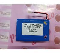 Batteria ai polimeri di litio ricaricabili 12 V 3 celle basso drenaggio qualita
