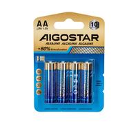 Batteria Aigostar 1,5V AA Stilo Alcalina confezione da 4 pile