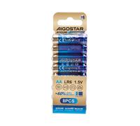 Batteria Aigostar 1,5V AA Stilo Alcalina confezione da 8 pile