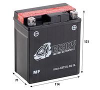 Batteria al gel YTX7L-FA C4 per Piaggio Liberty 125 iGet 4T 3V IE ABS 2015-2019