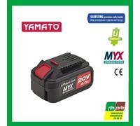 BATTERIA AL LITIO 20V 4.0Ah YAMATO BLS 2040 INTERCAMBIABILI ALTA PRESTAZIONE