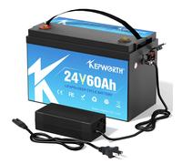 Batteria al litio 24V 60Ah LiFePO4 BMS LFP Batterie al litio ferro fosfato per scooter triciclo barca camper camper energia solare eolica